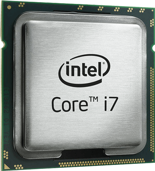Intel Corei7 Processor PNG
