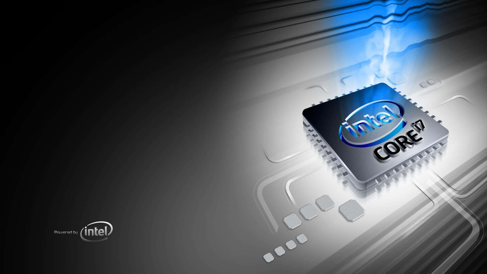 Intel Corei7 Processor Promotional Graphic Wallpaper
