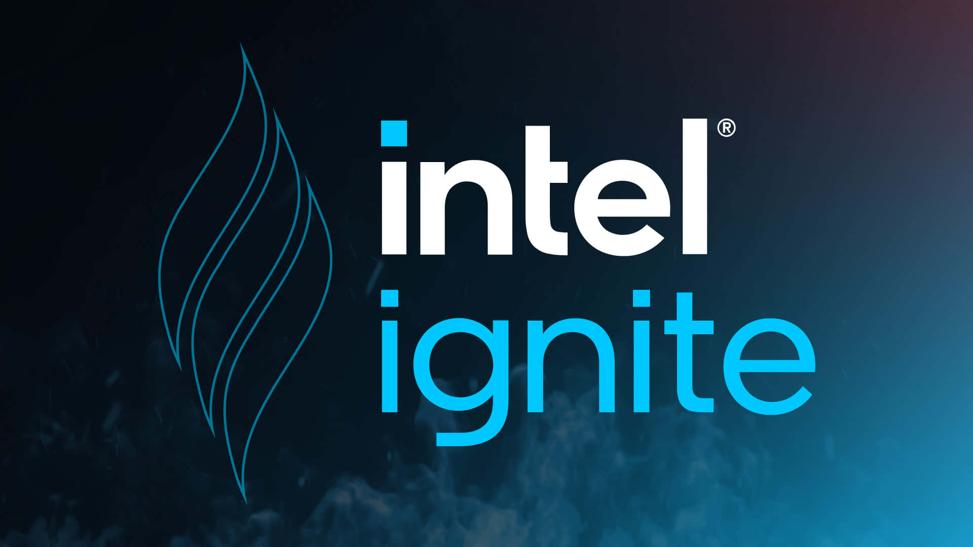 Intel Ignite Logo Branding Wallpaper