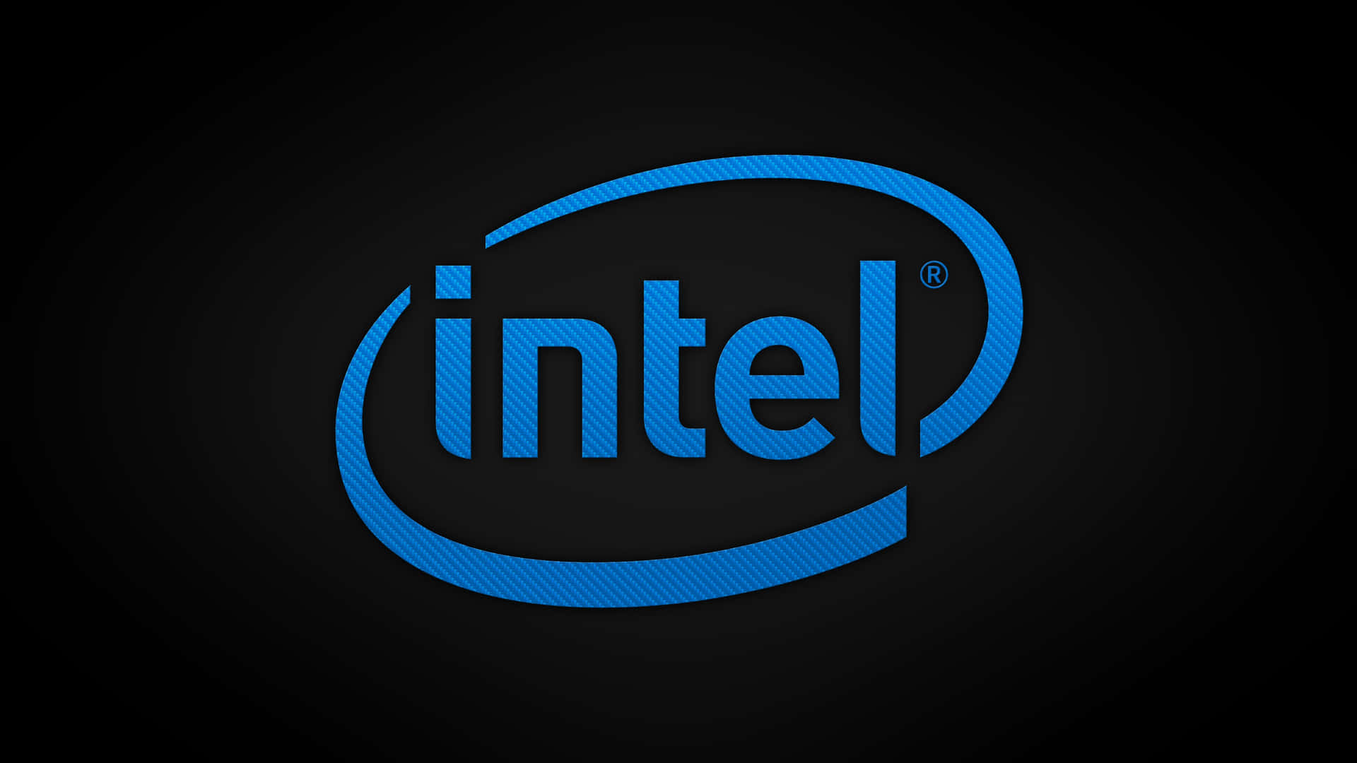 Intel Logo Black Background Wallpaper