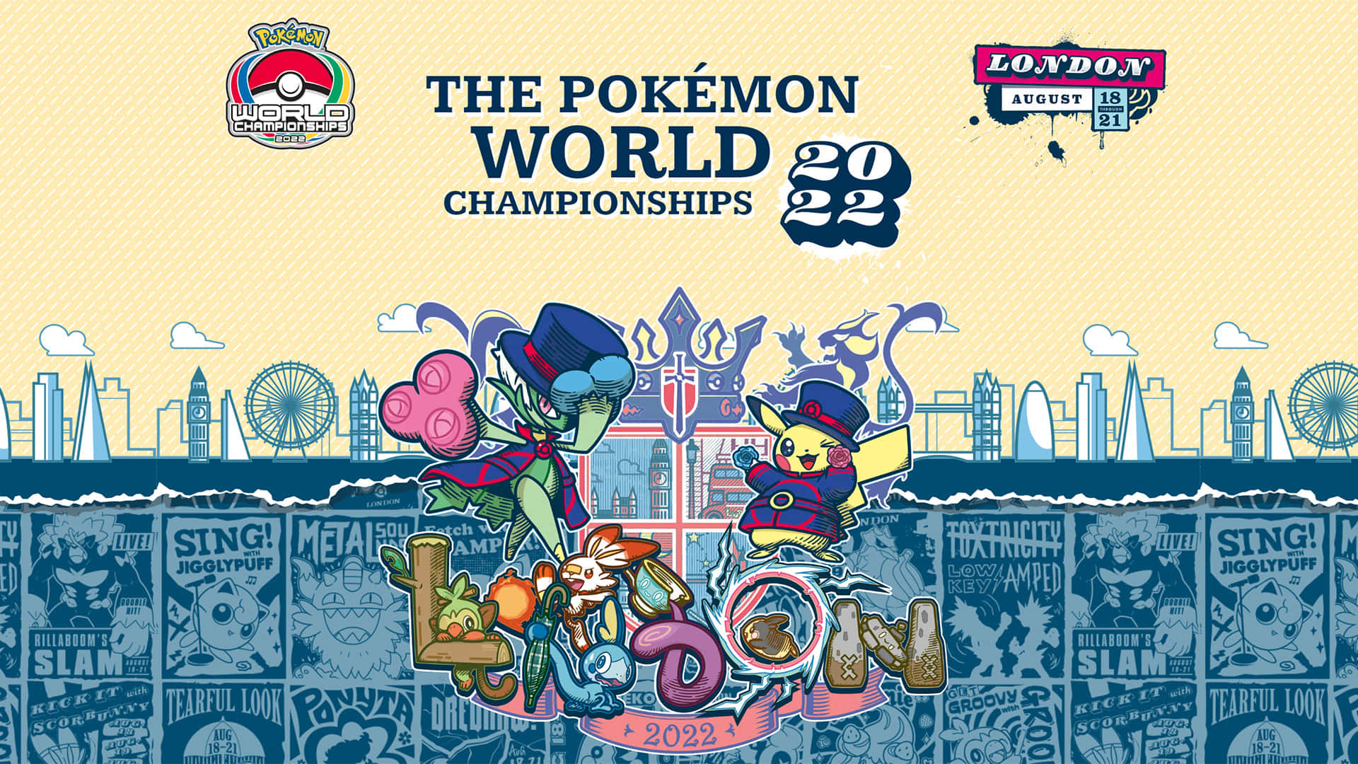 Intensabatalla En Los Campeonatos Mundiales De Pokémon. Fondo de pantalla