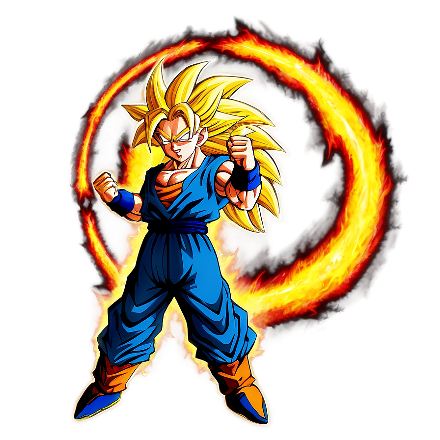 Intense Battle Ssj3 Goku Png 06252024 PNG