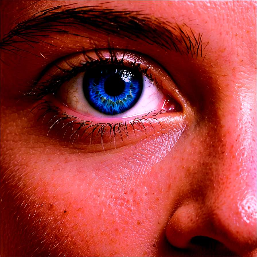 Intense Blue Eyes Png Irn PNG