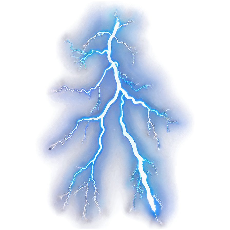 Intense Blue Lightning Png 81 PNG