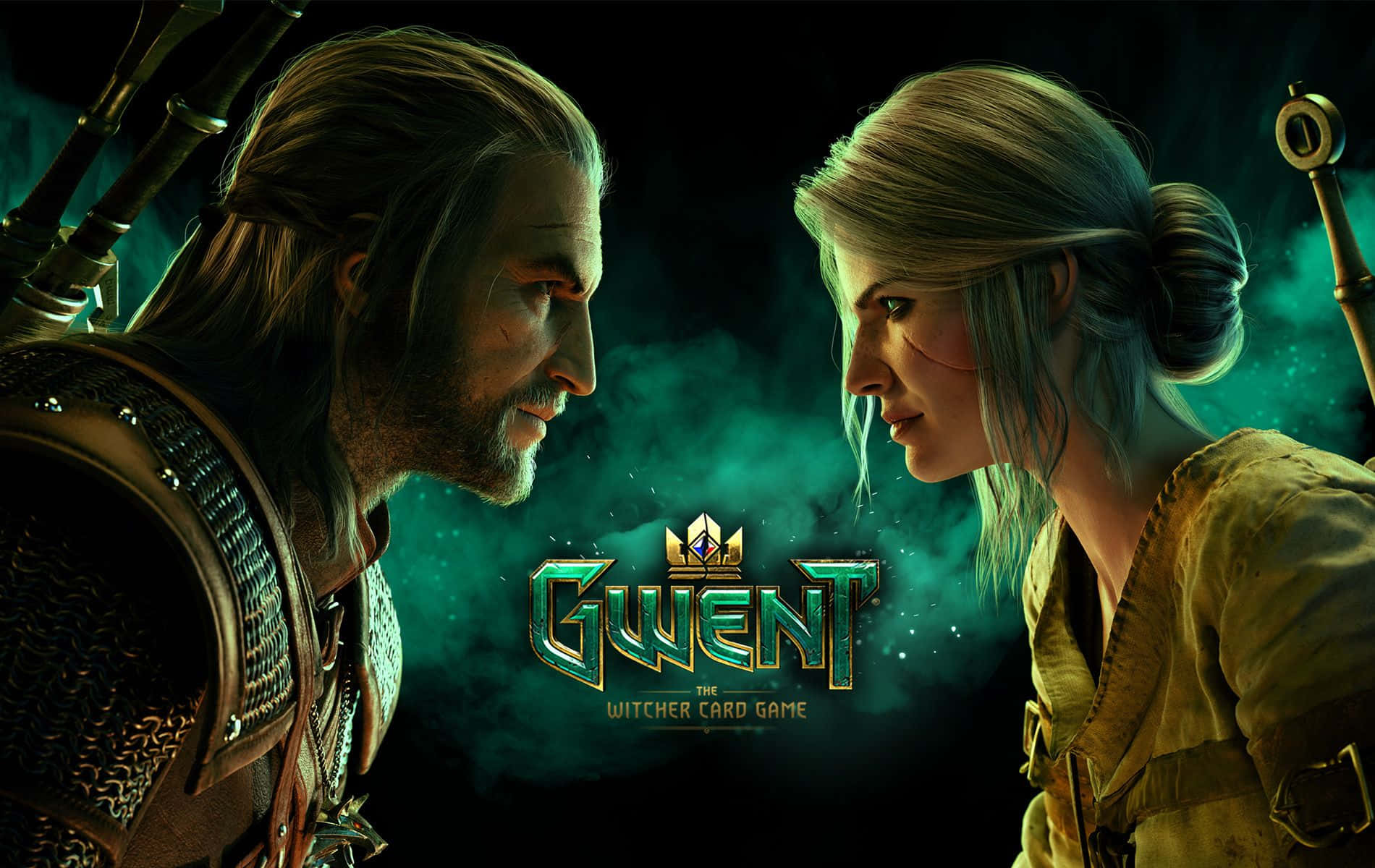 Intense Card Battle In Gwent - The Witcher Card Game Wallpaper
