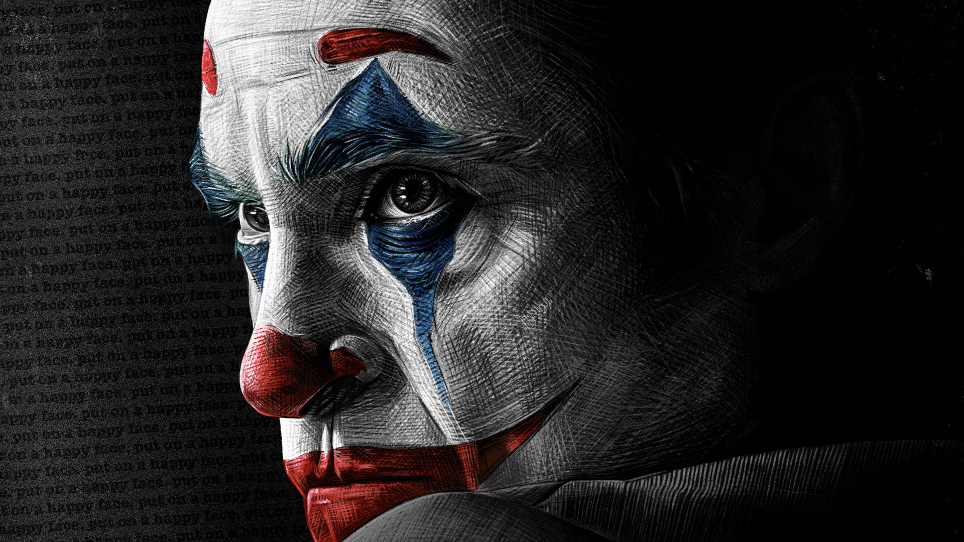 Intense Close-up Joker 2020 Wallpaper