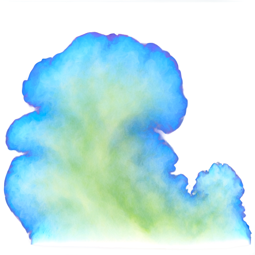 Intense Color Smoke Curl Png 06122024 PNG