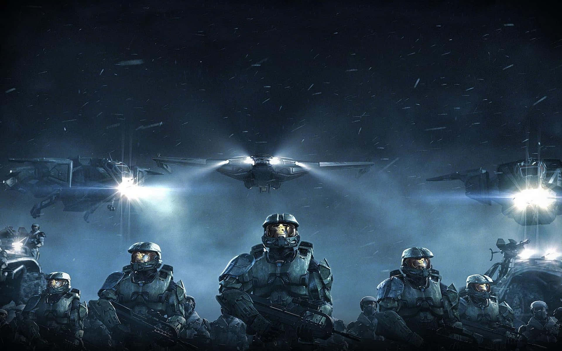 Intense Combat In 4k Halo 5 Gameplay Wallpaper
