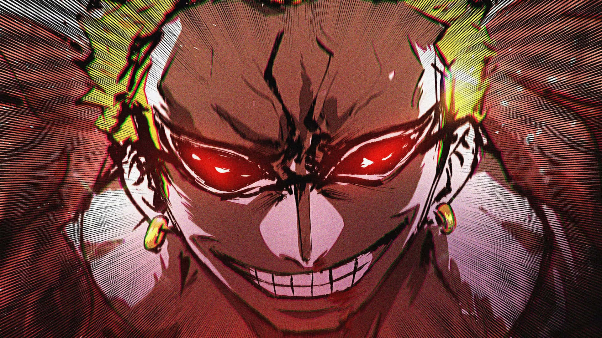 Intense Doflamingo Close-up Achtergrond