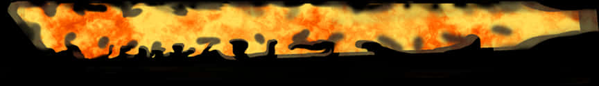 Intense_ Flame_ Banner PNG