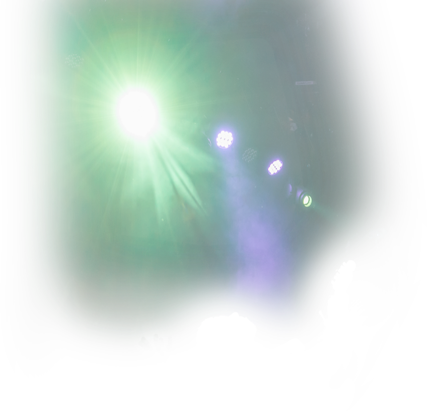 Intense Green Lens Flare PNG