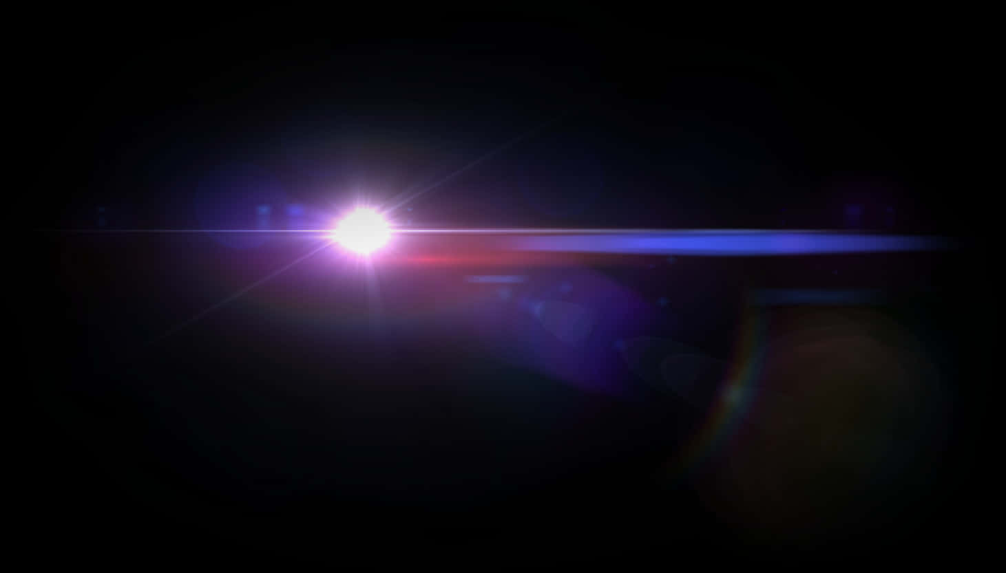 Intense Lens Flare Effect PNG