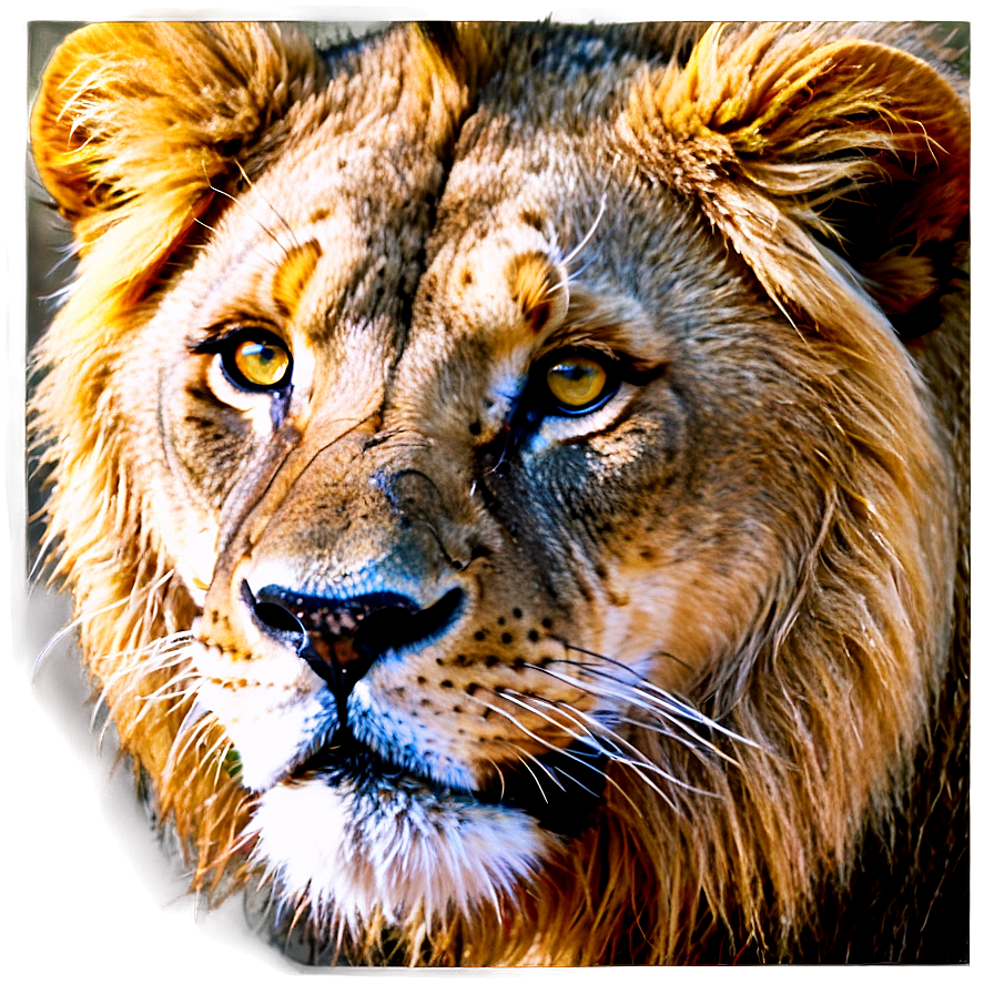 Intense Lion Look Png 99 PNG