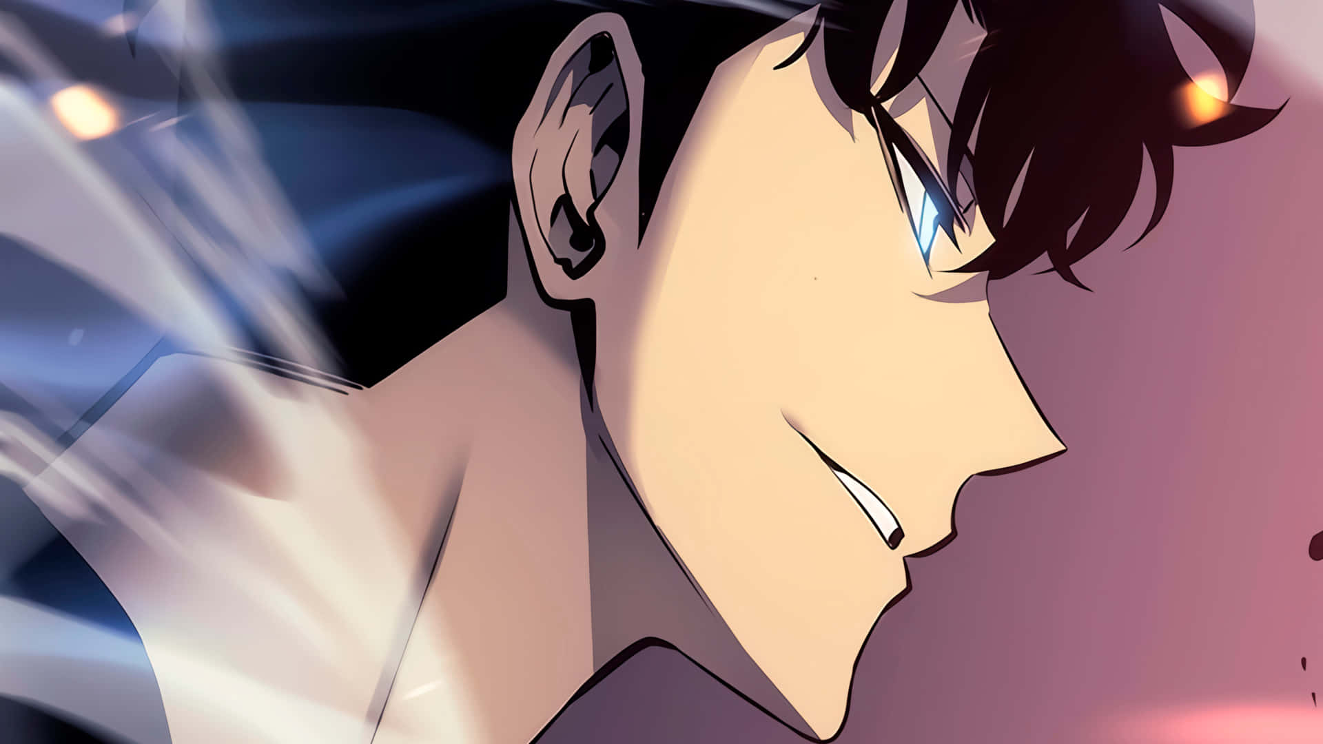 Intense <b>Manhwa</b> Character Profile Wallpaper.