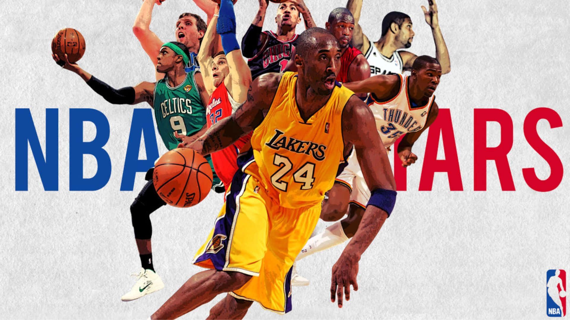 Intense Nba All-star Match In Progress Wallpaper