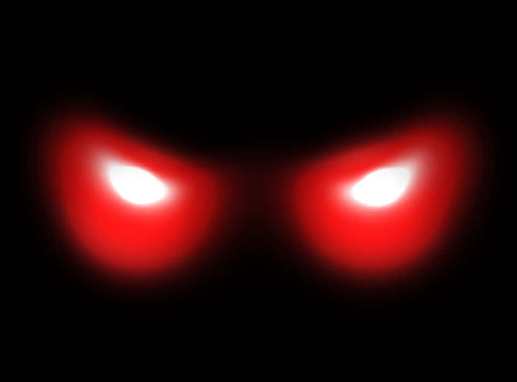 Intense Red Eyes Glowingin Darkness PNG