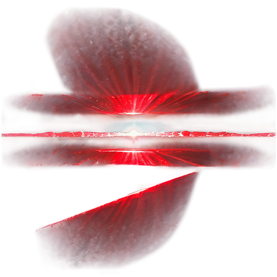 Intense Red Lens Flare Overlay Png 1 PNG