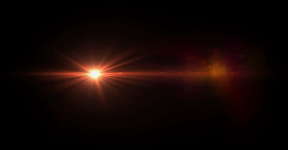 Intense Starburst Light Effect PNG