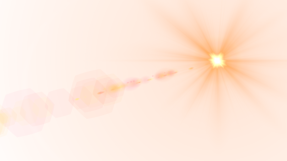 Intense Sun Flare Effect PNG