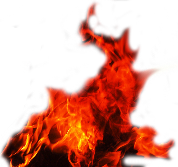 Intense_ Flame_ Isolated_on_ Dark_ Background.png PNG