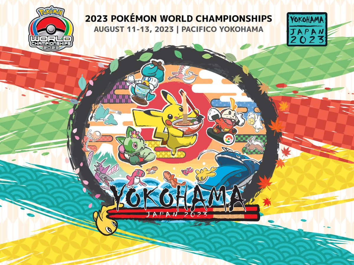 Intensoenfrentamiento En El Campeonato Mundial De Pokémon Fondo de pantalla