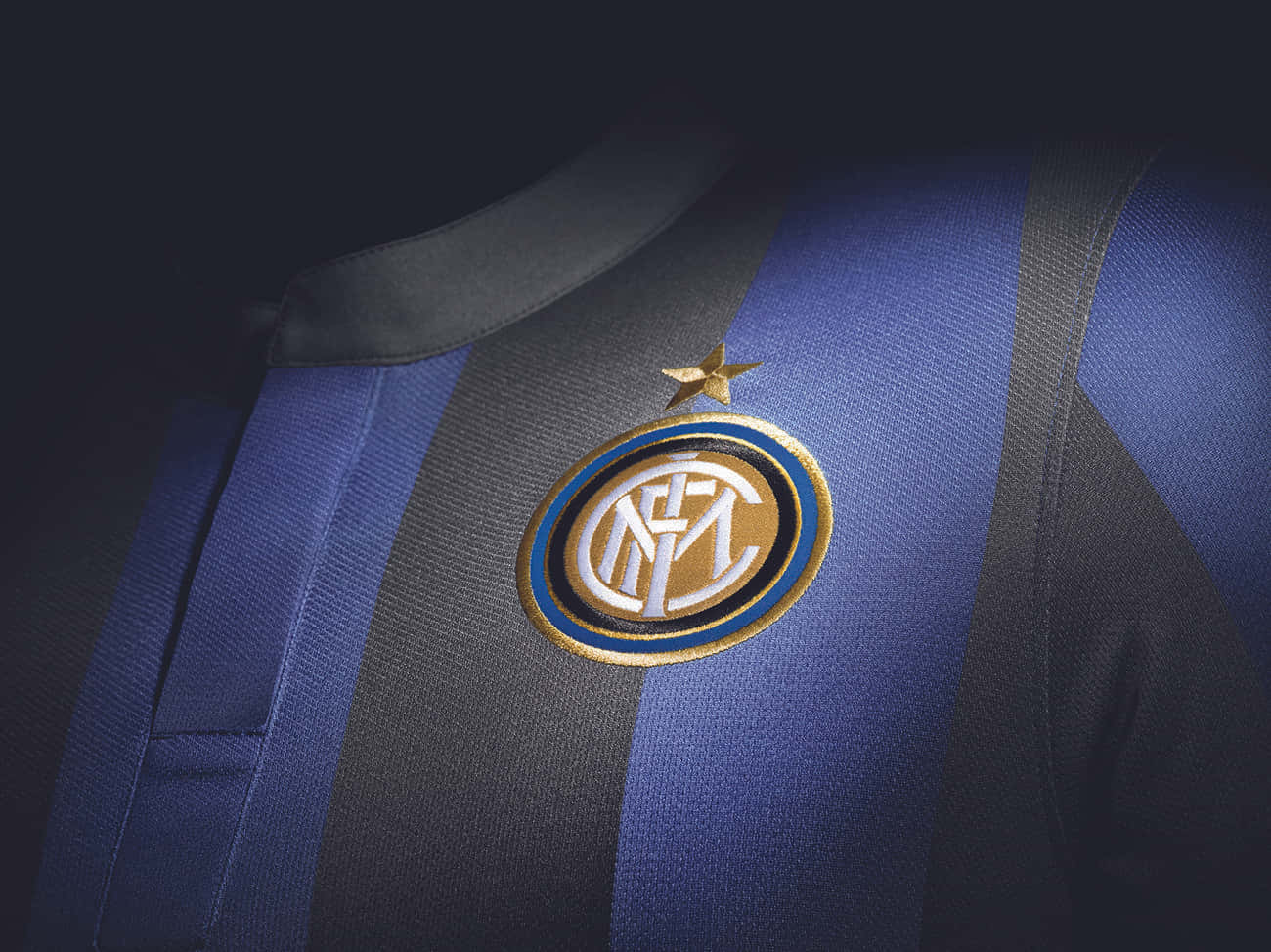 Inter Milan Team Celebrating Their Victory Wallpaper
