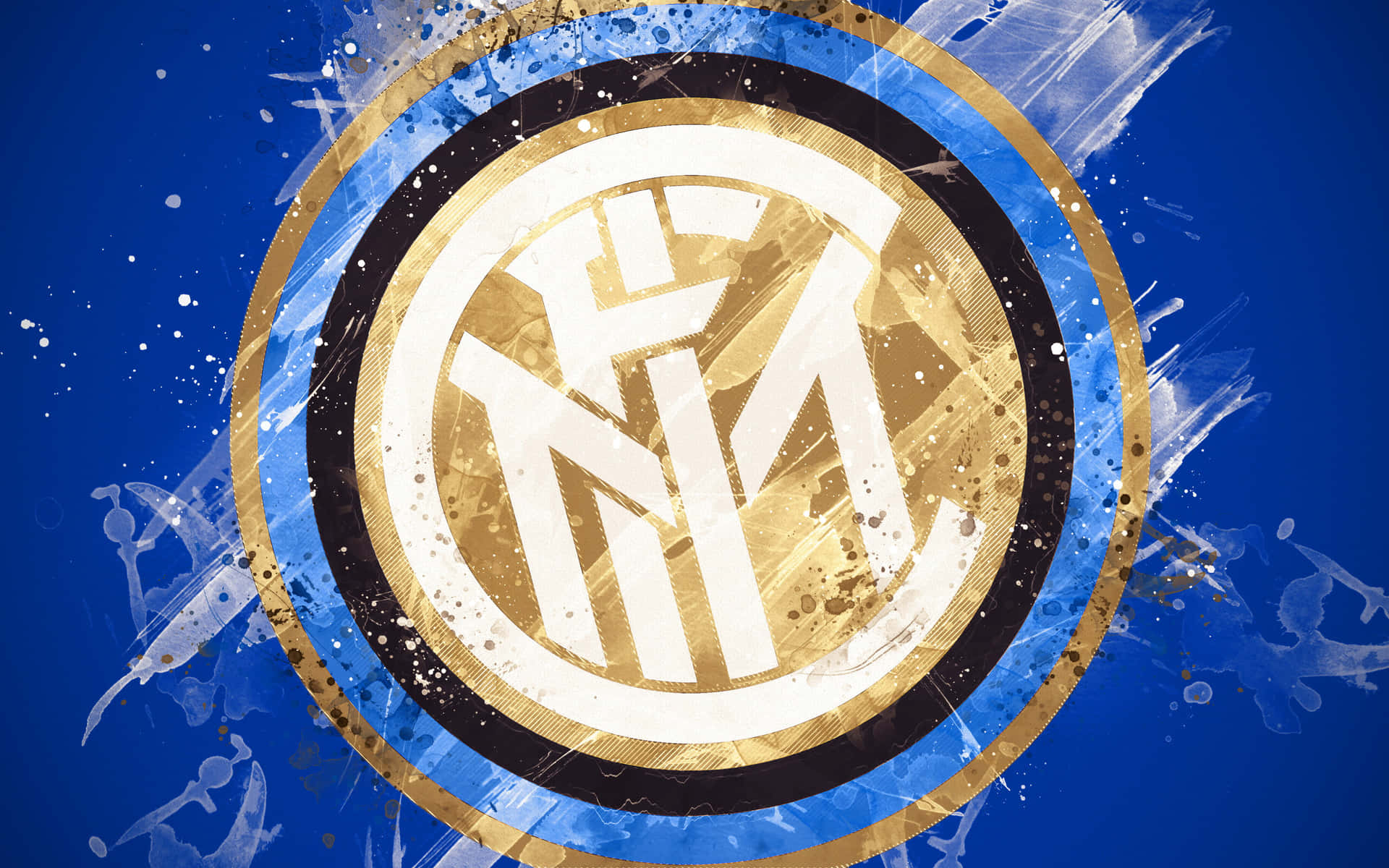Caption: Inter Milan 2021/2022 Official Team Photo Wallpaper