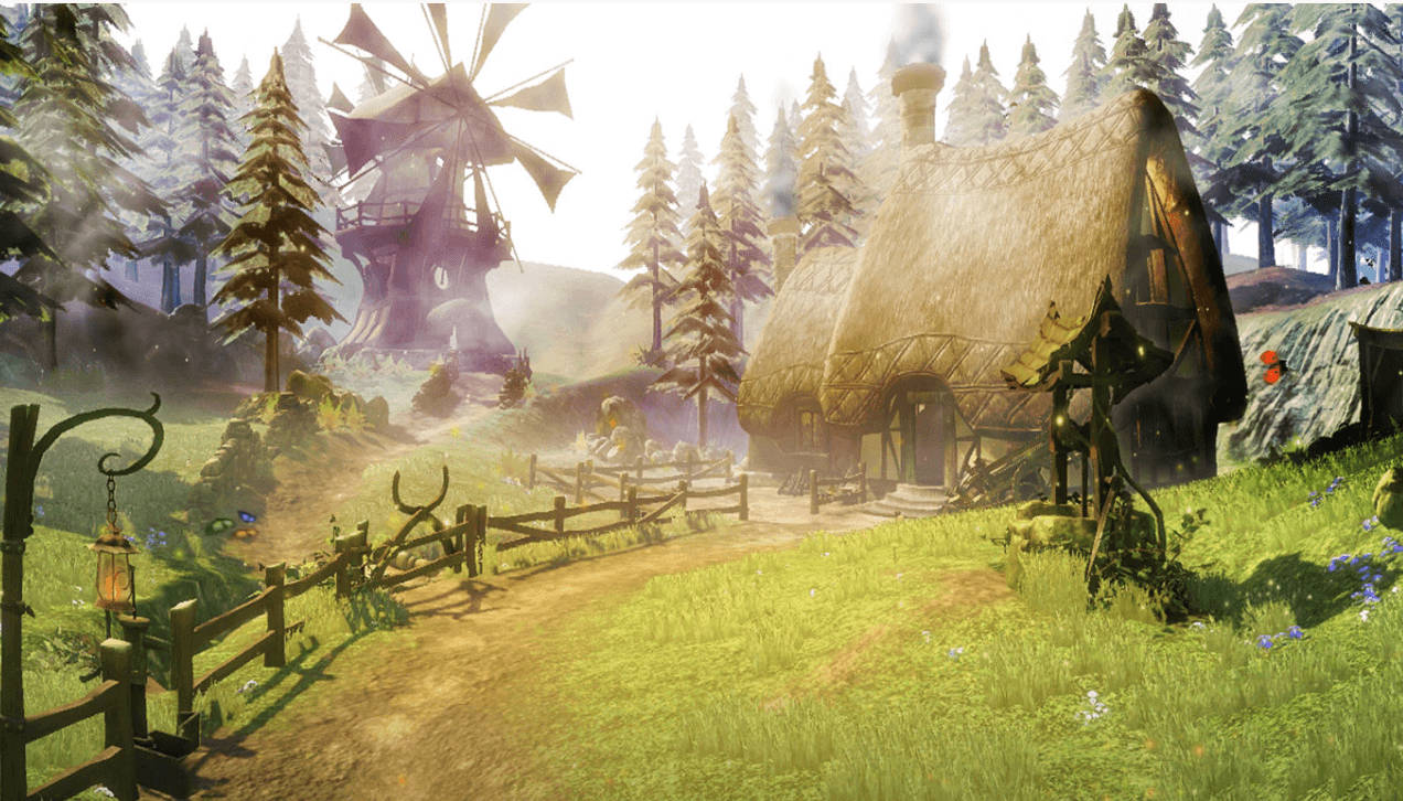 Interactive Fantasy Background