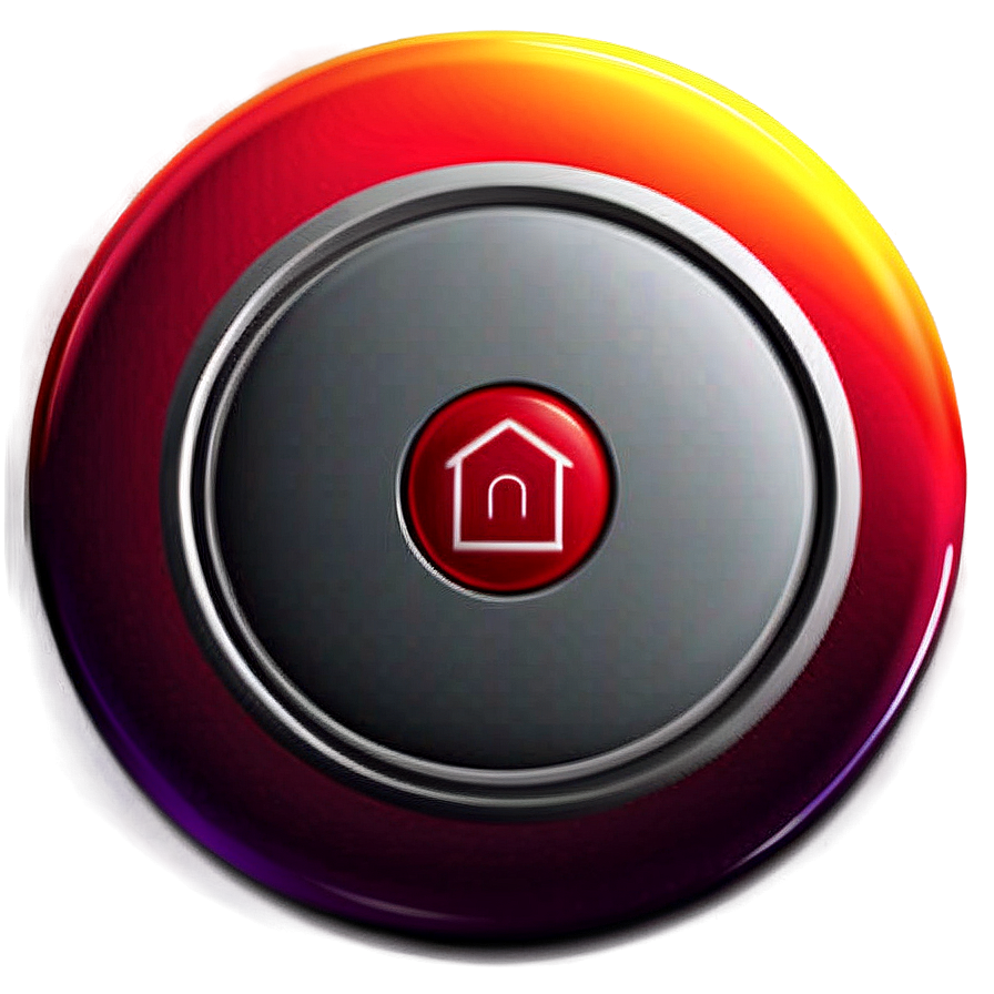 Interactive Home Button Symbol Png 54 PNG