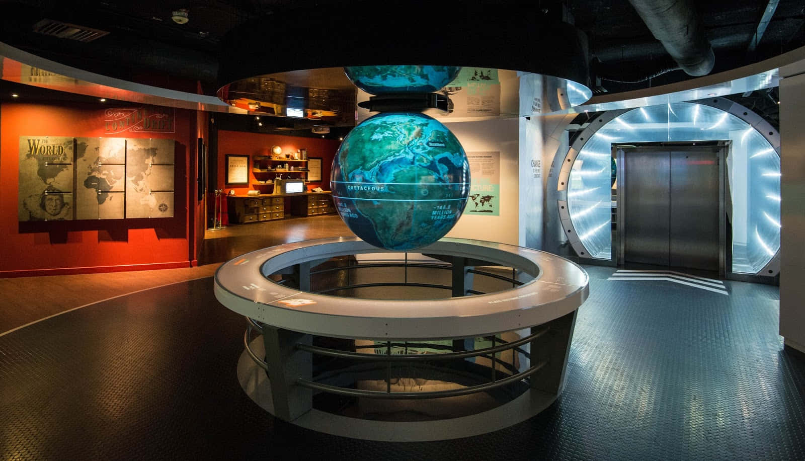 Interactive Science Museum Exhibit Wallpaper