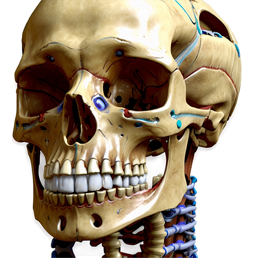 Interactive Skeletal System Diagram Png 06132024 PNG