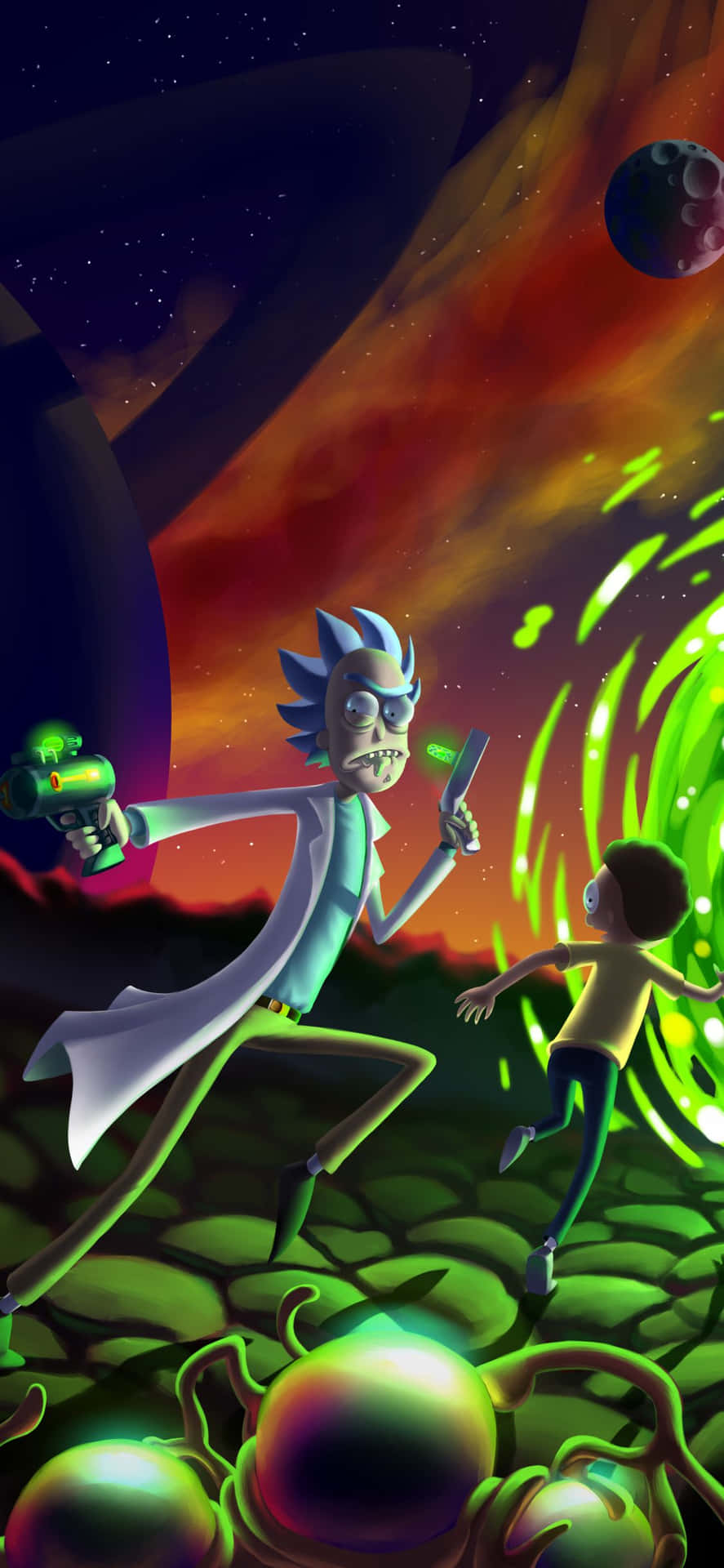 Intergalactic Adventures With Rick And Morty