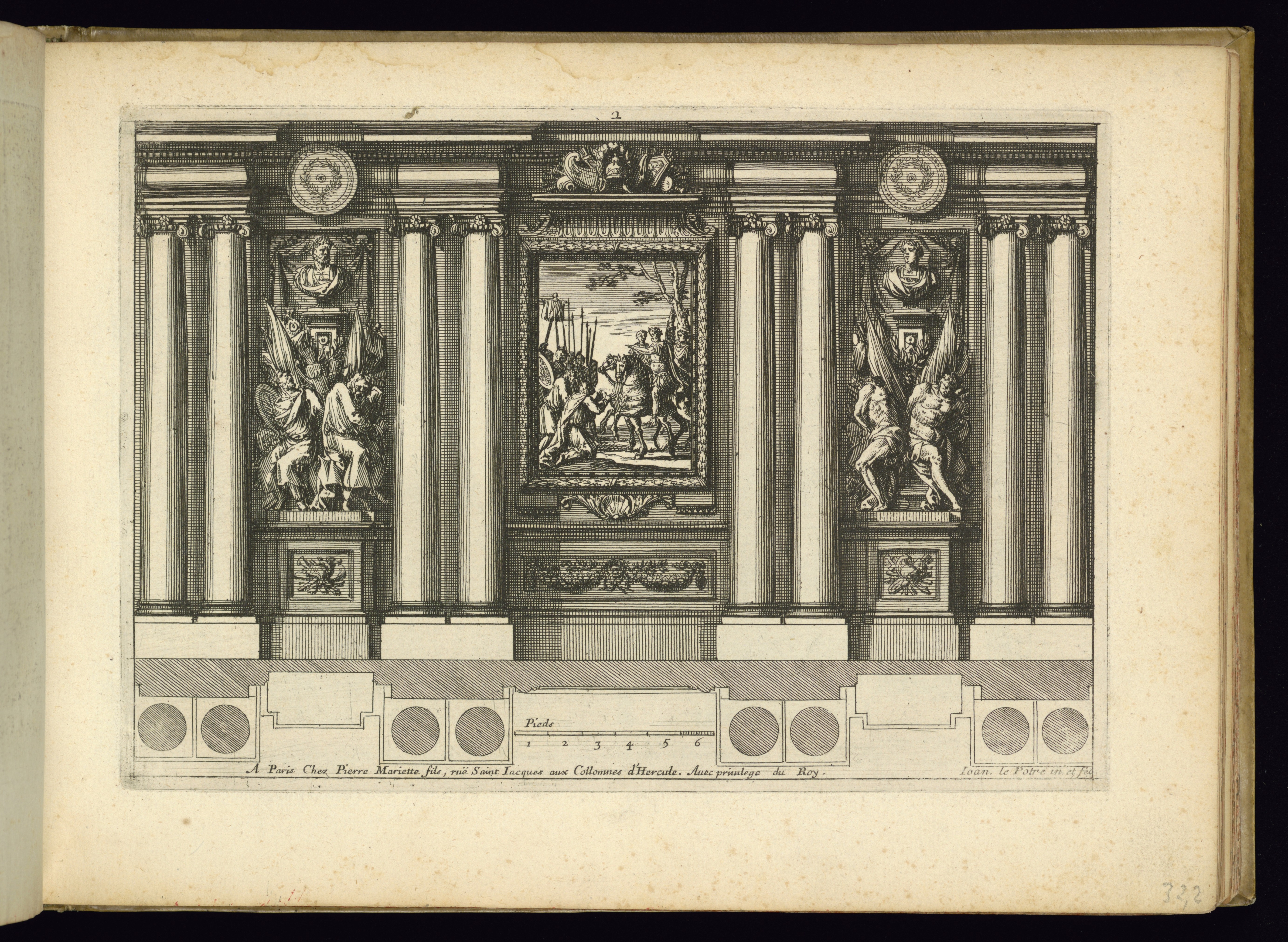 Interior Wall Elevation Wallpaper