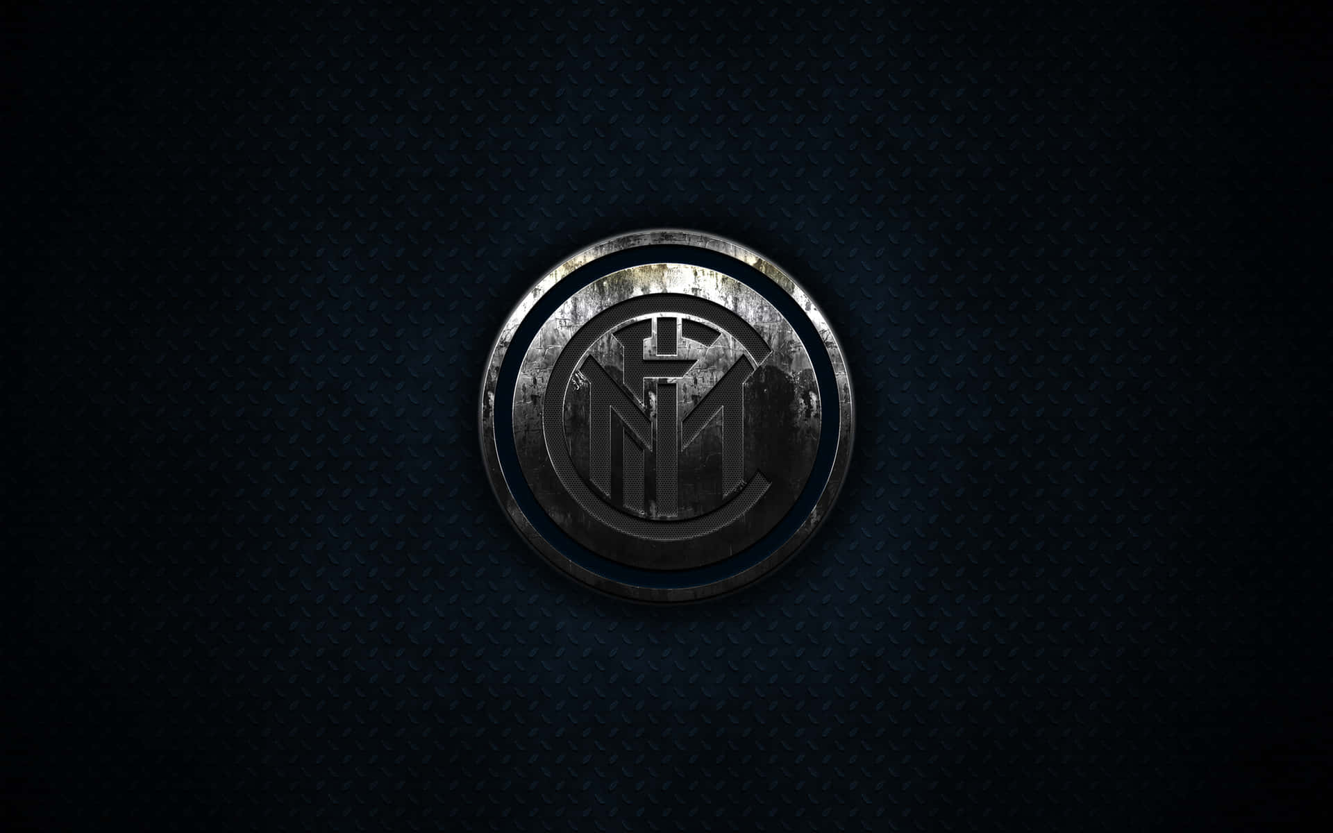 Intermediate Inter Milan Black Logo Wallpaper