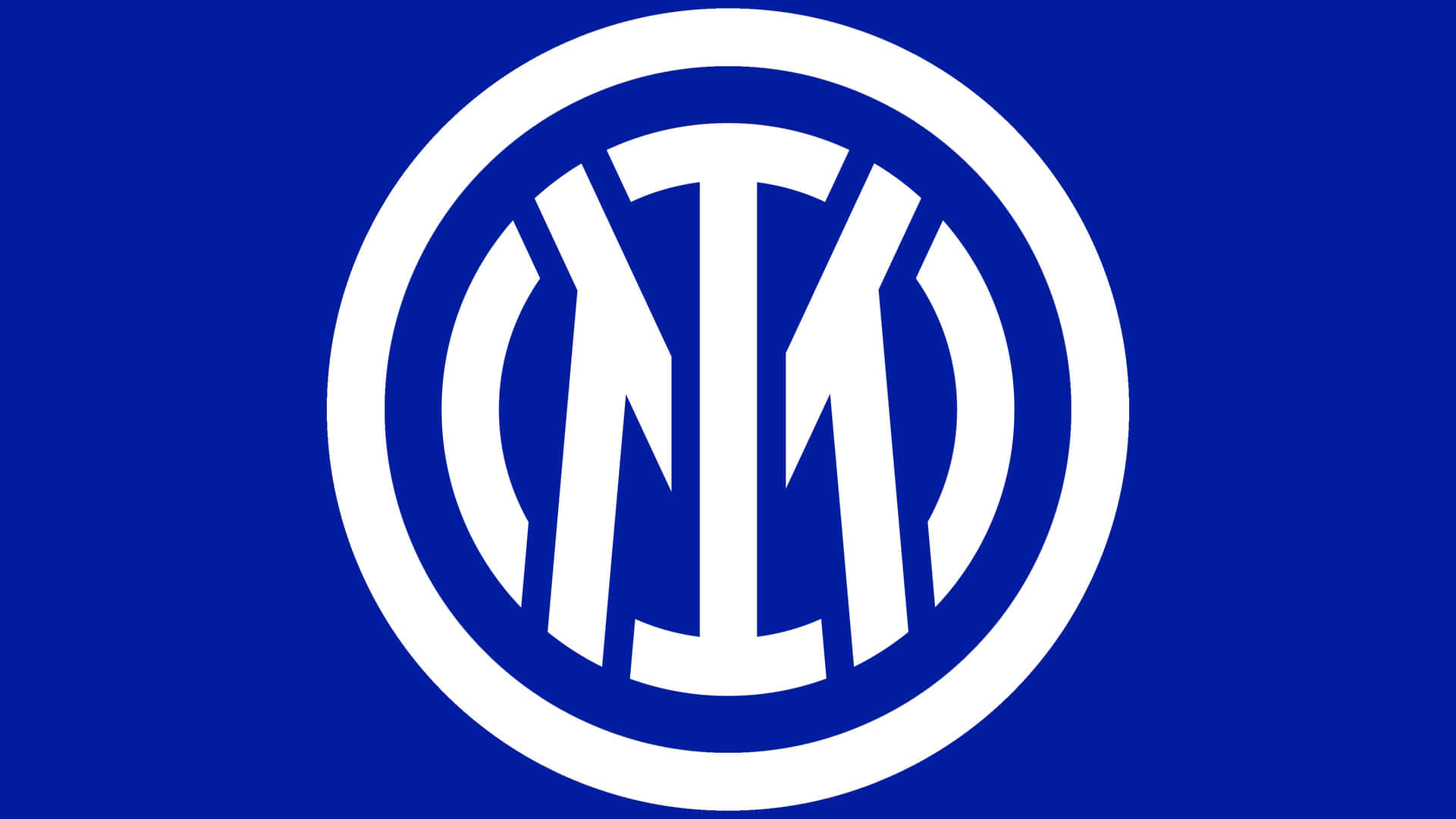 Intermediate Inter Milan Official Logo Wallpaper