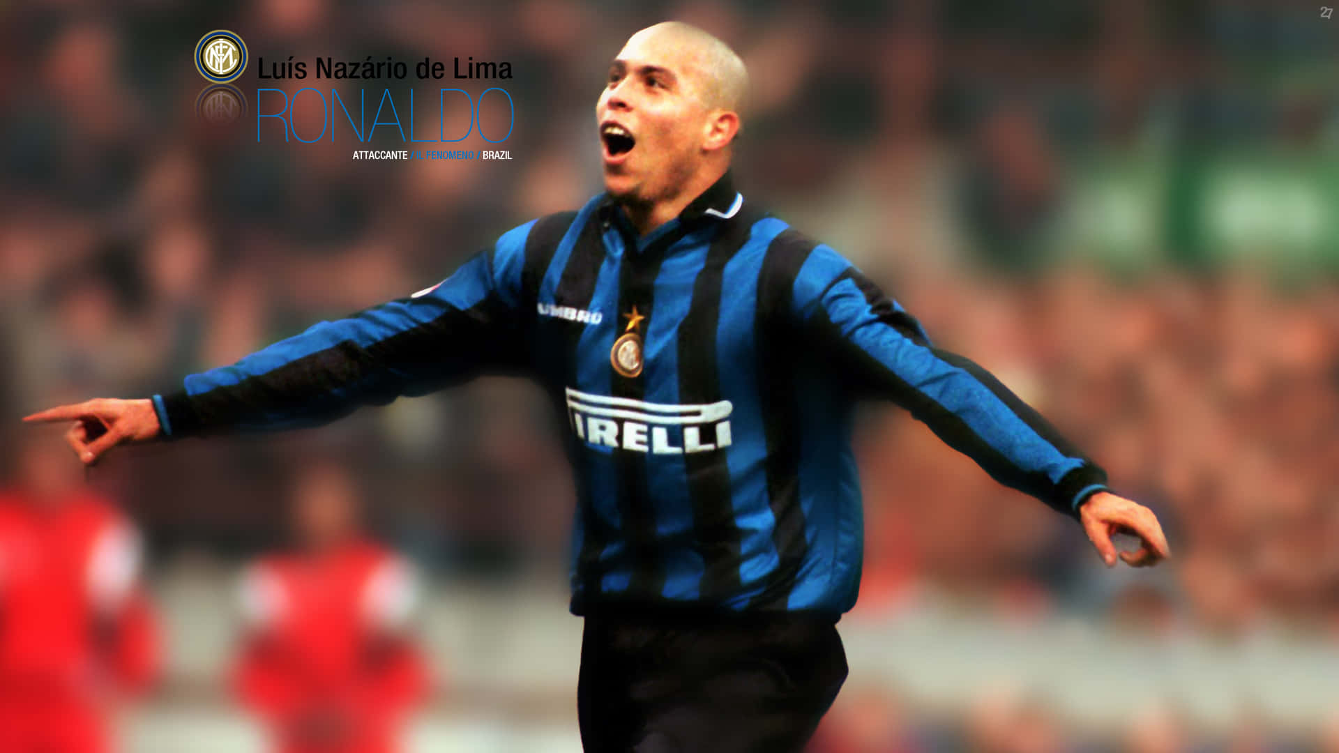 Intermediate Inter Milan Player Proud Wallpaper