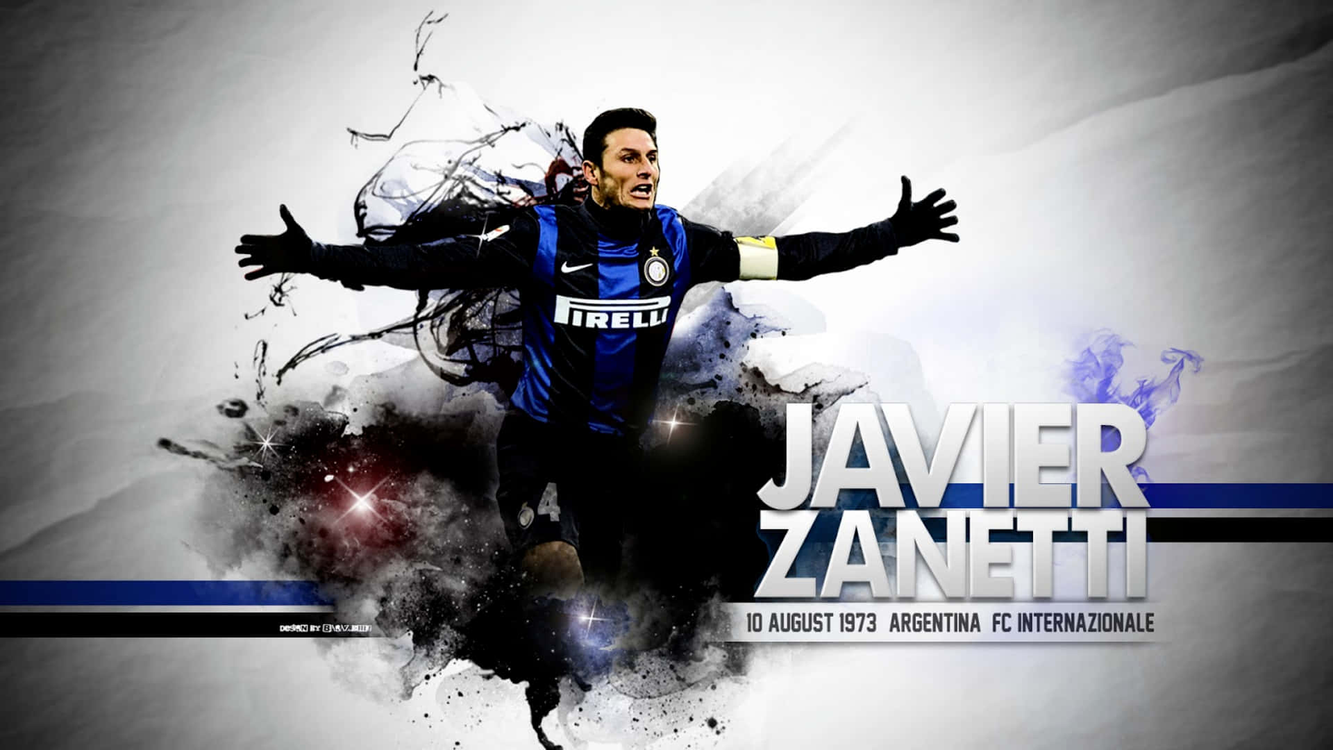 Intermediate Player Javier Zanetti Wallpaper