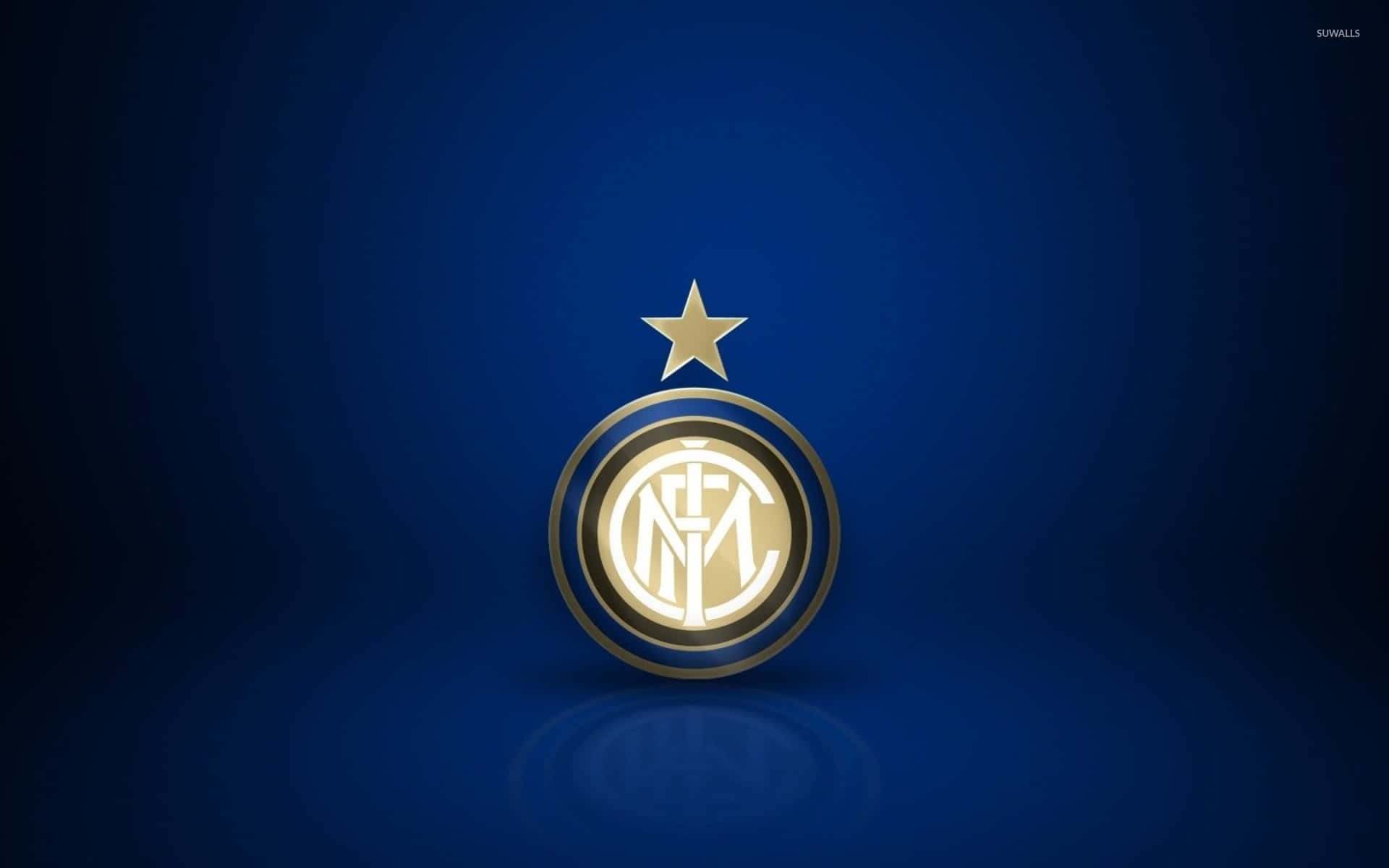 Intermediate Sport Logo Inter Milan Achtergrond