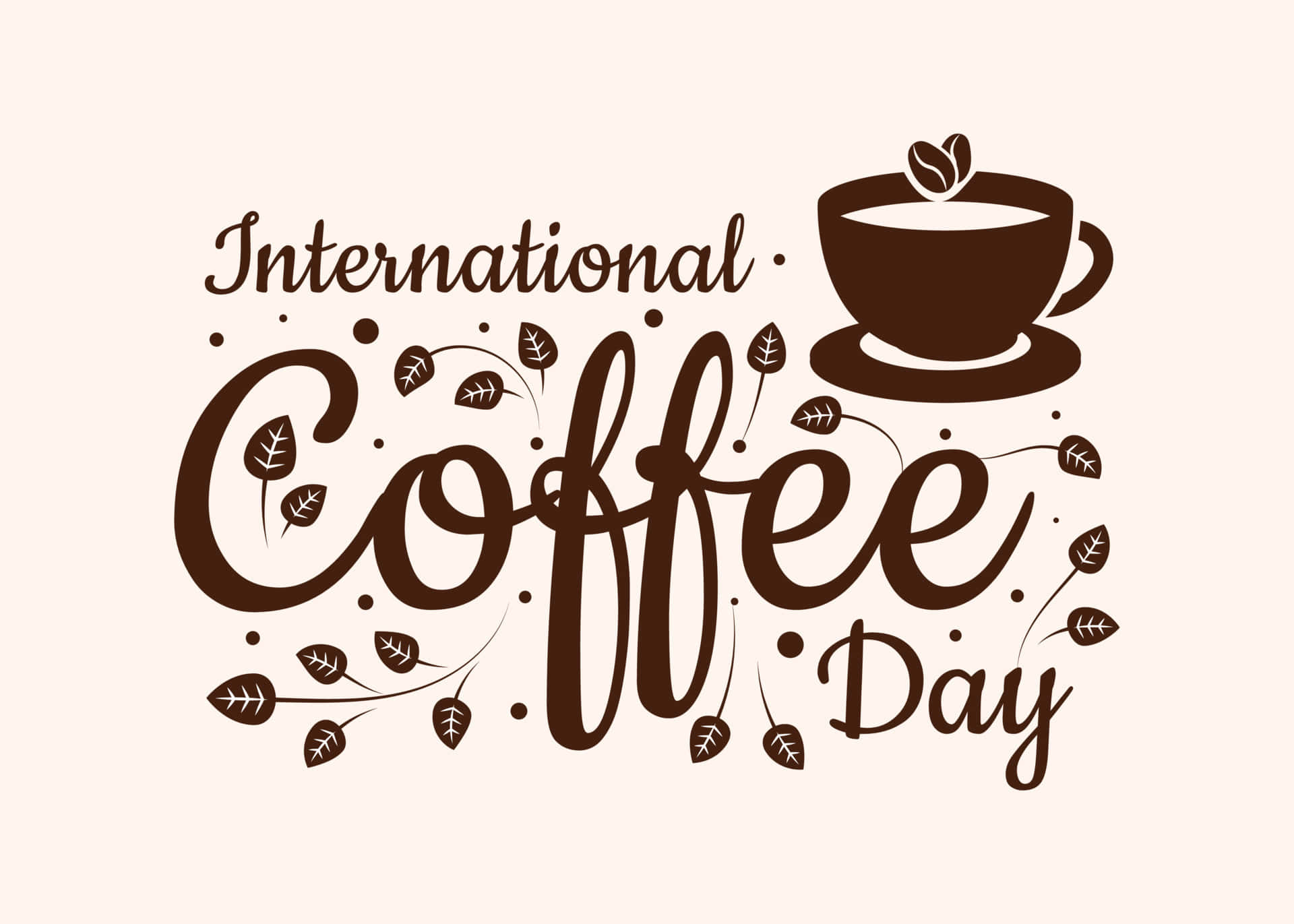 International Coffee Day Celebration Wallpaper