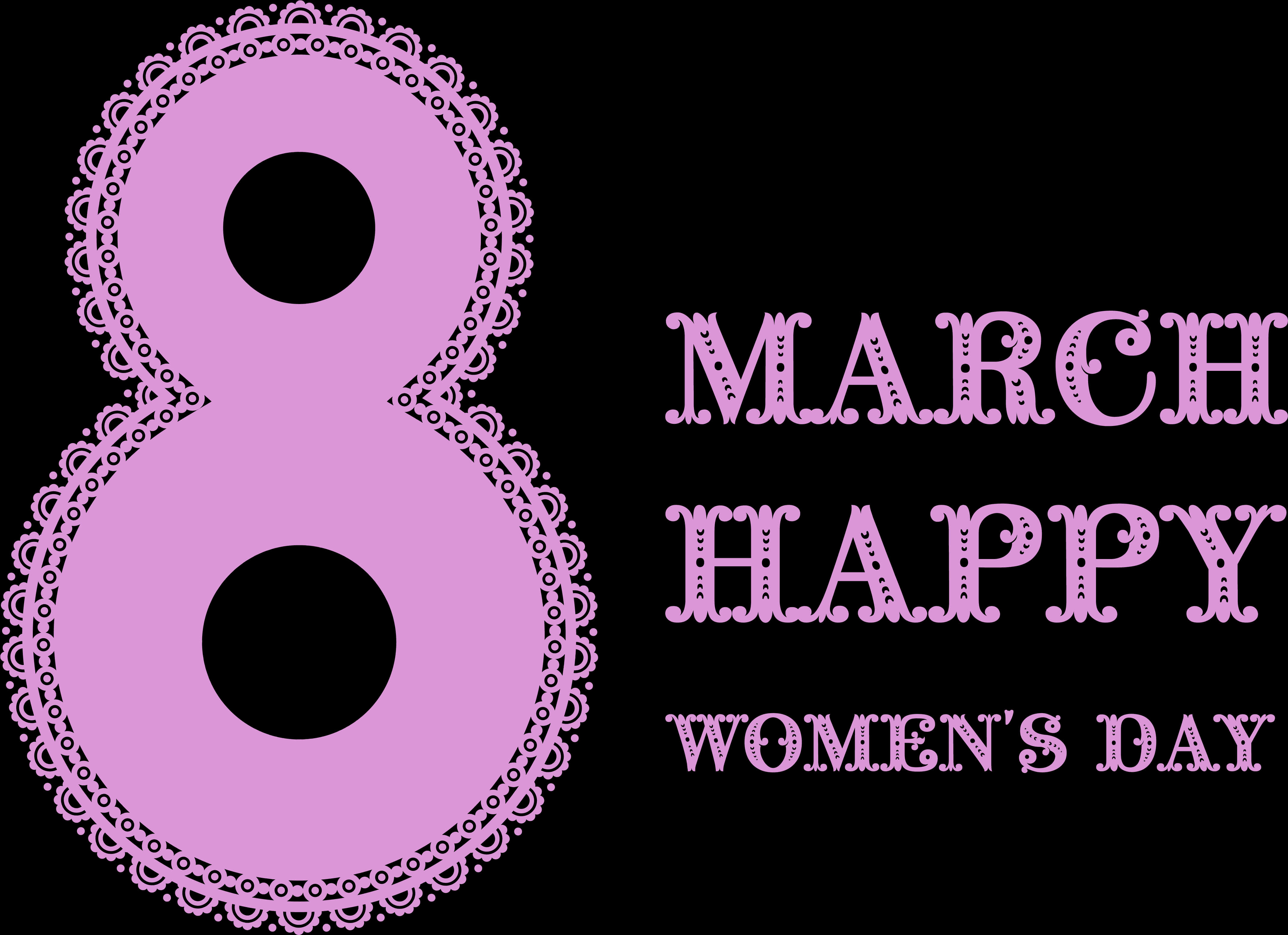 International Womens Day Celebration Graphic PNG