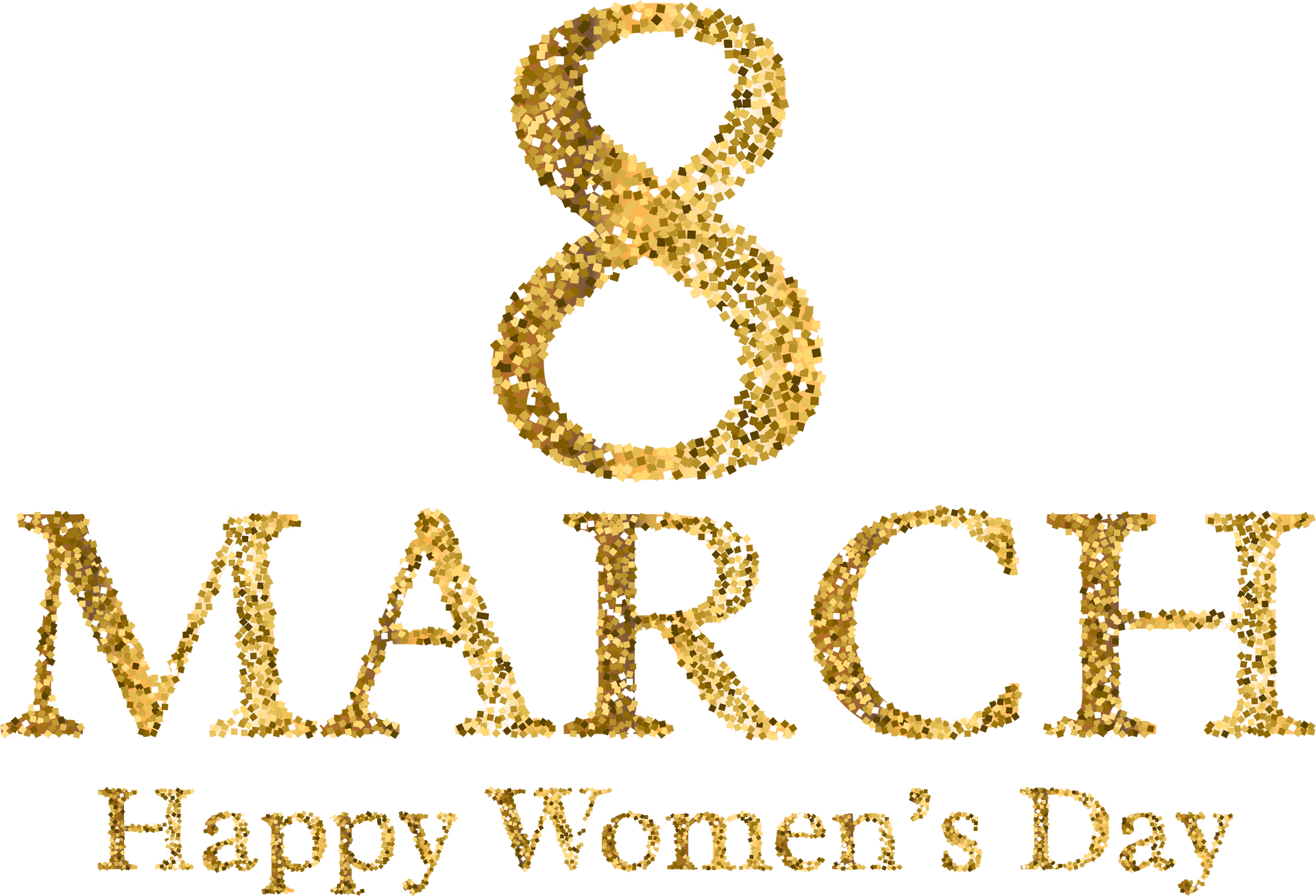 Download International Womens Day March8 Glitter | Wallpapers.com