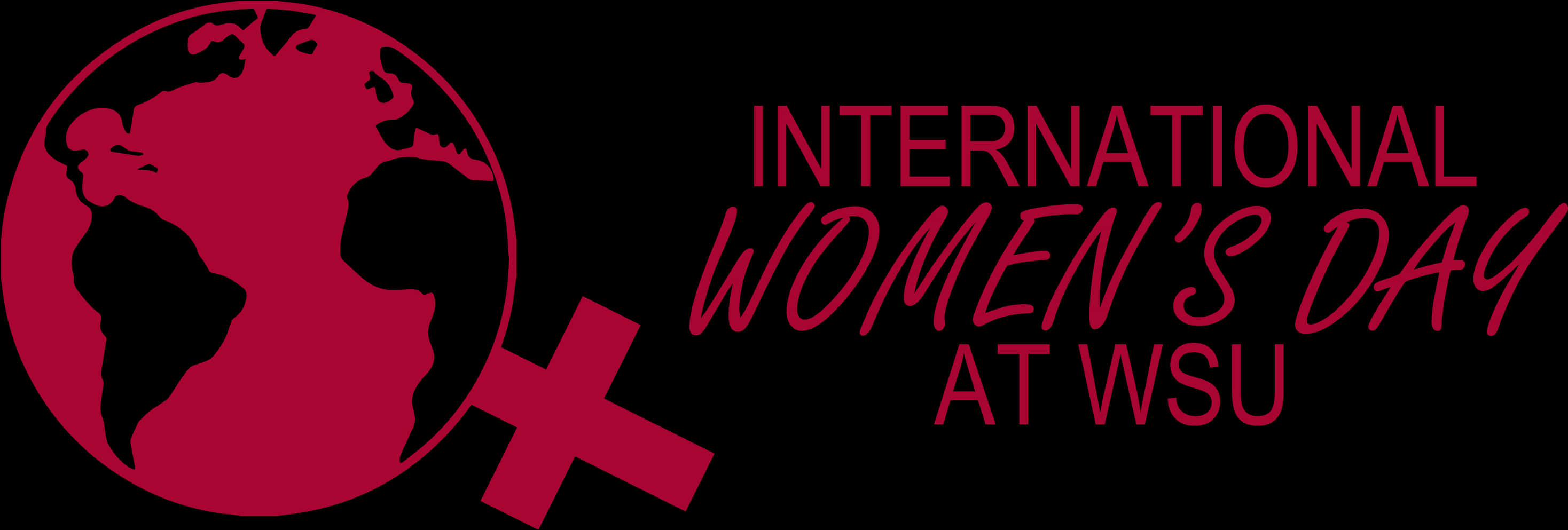 International Womens Day W S U Event Banner PNG