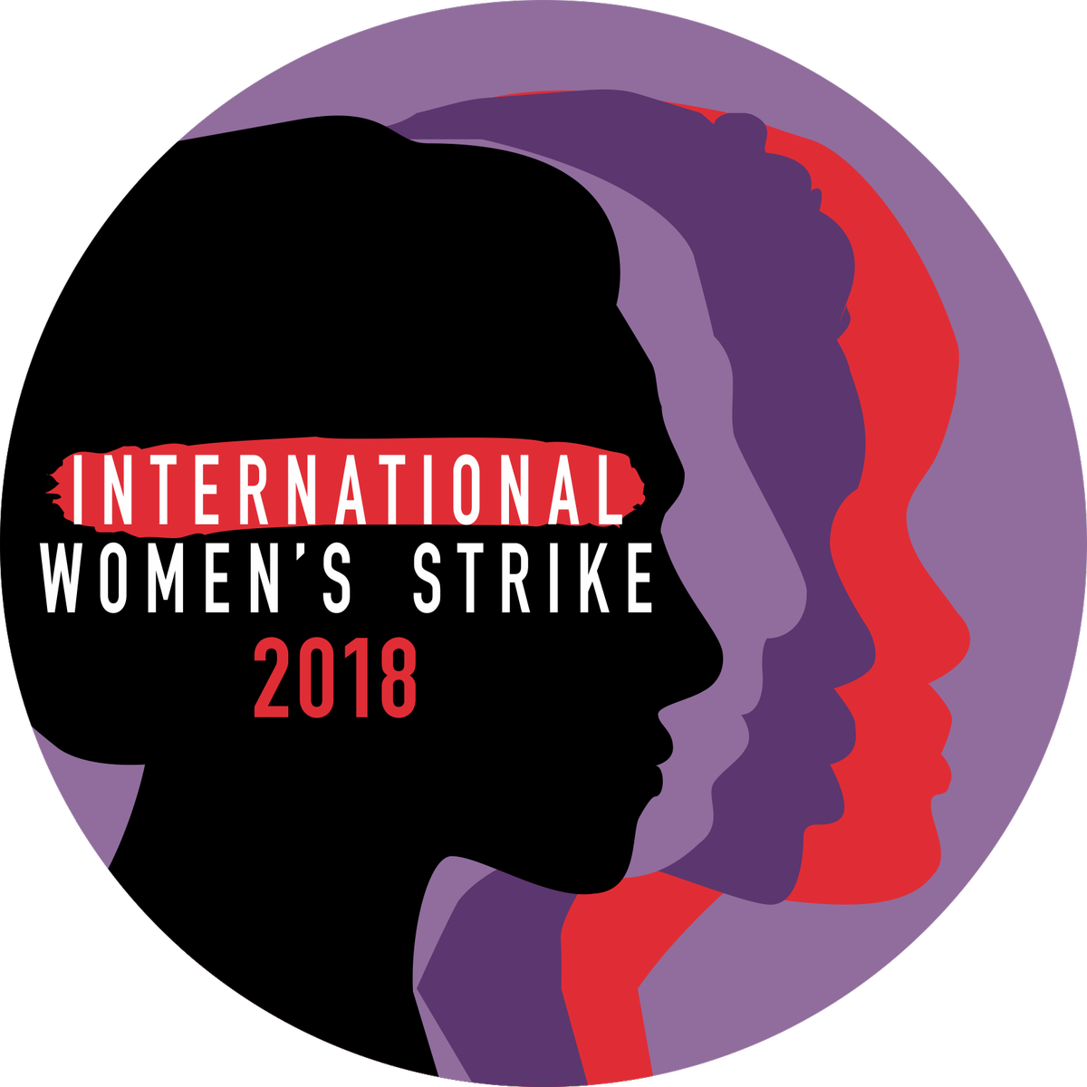 International Womens Strike2018 Graphic PNG