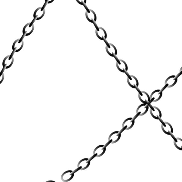Intersecting Chains Grunge Overlay PNG