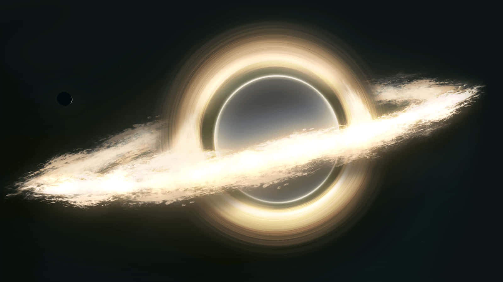 “The Mysterious Interstellar Black Hole” Wallpaper