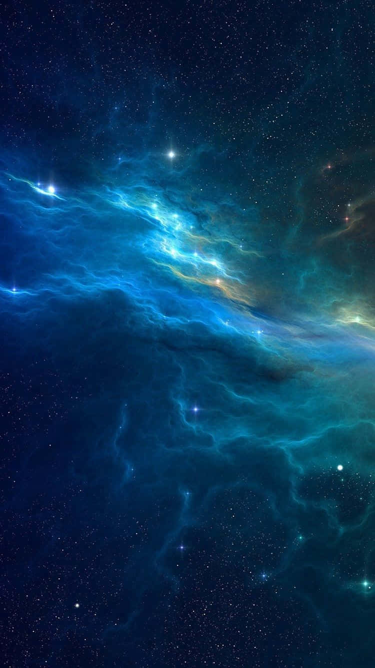 A Stunning Interstellar Cloud in Outer Space Wallpaper