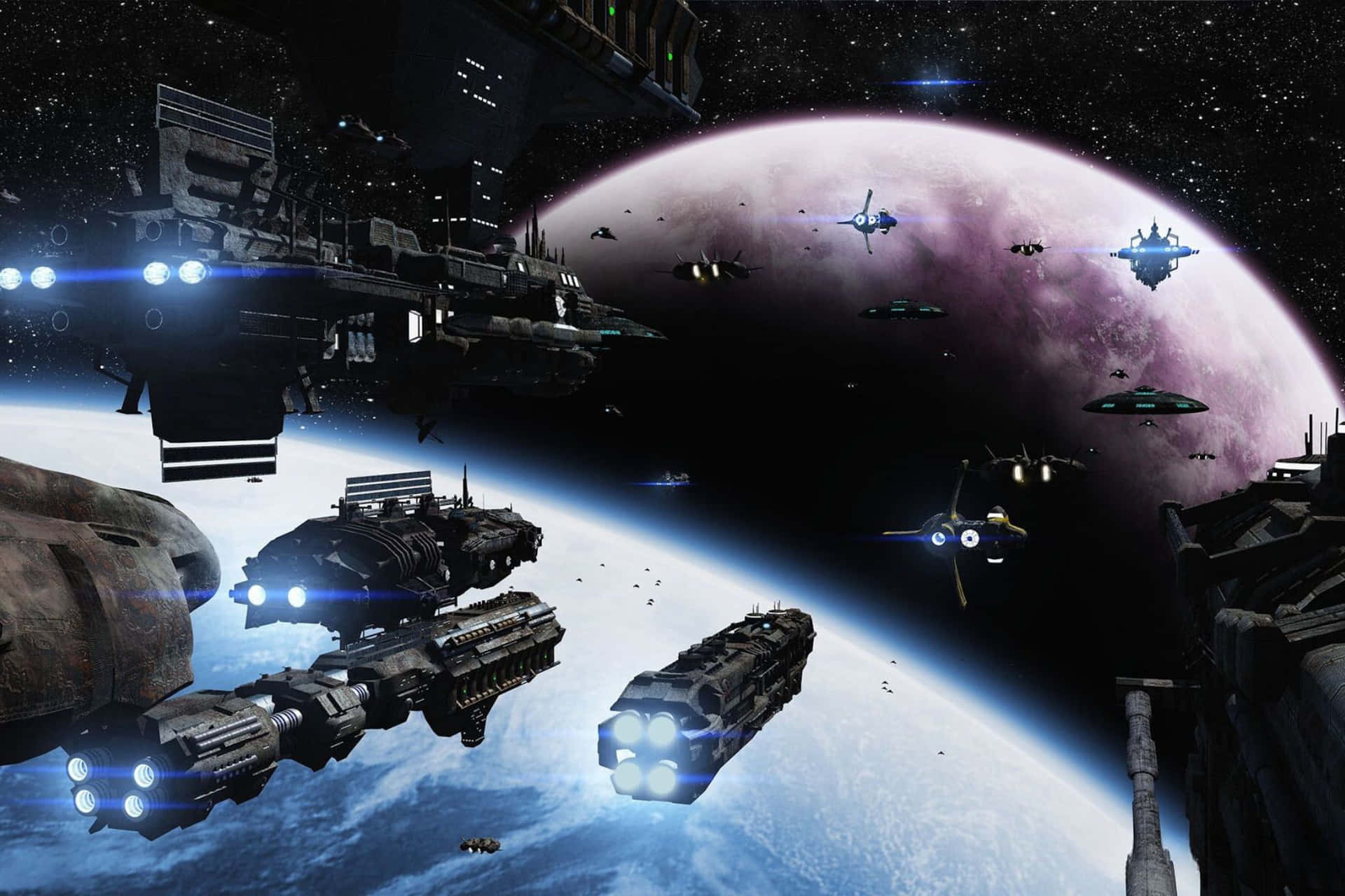 Interstellar_ Fleet_ Advance.jpg Wallpaper