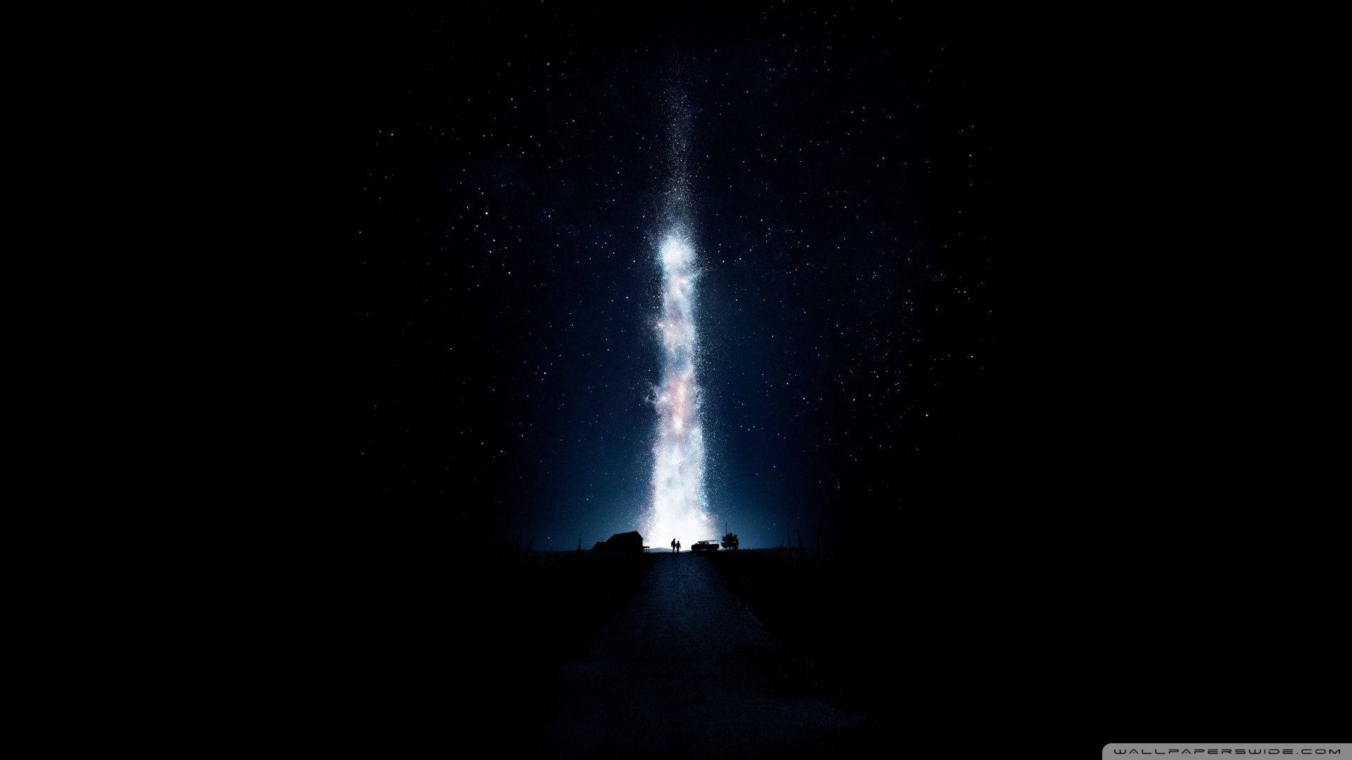 Interstellar Star Explosion Night
