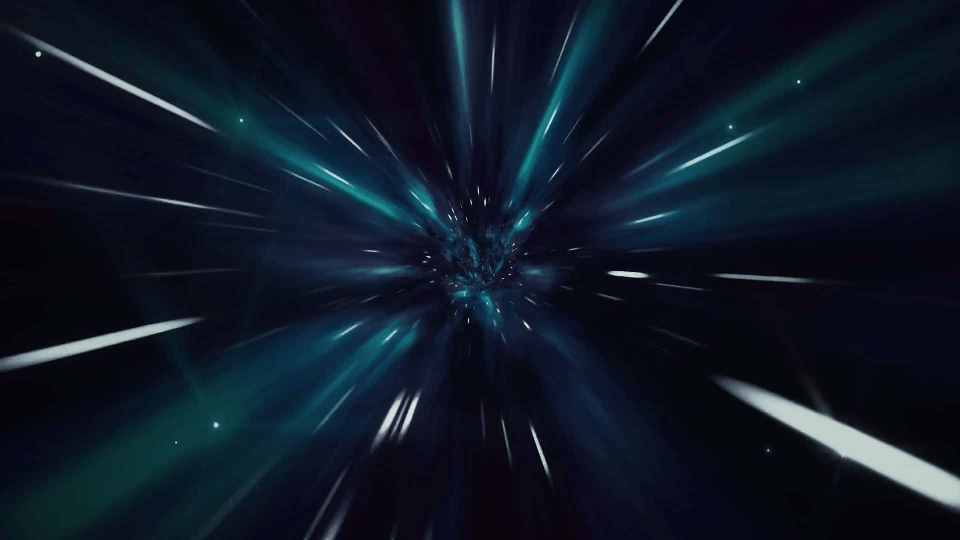 Stunning Interstellar Travel Through a Wormhole Wallpaper