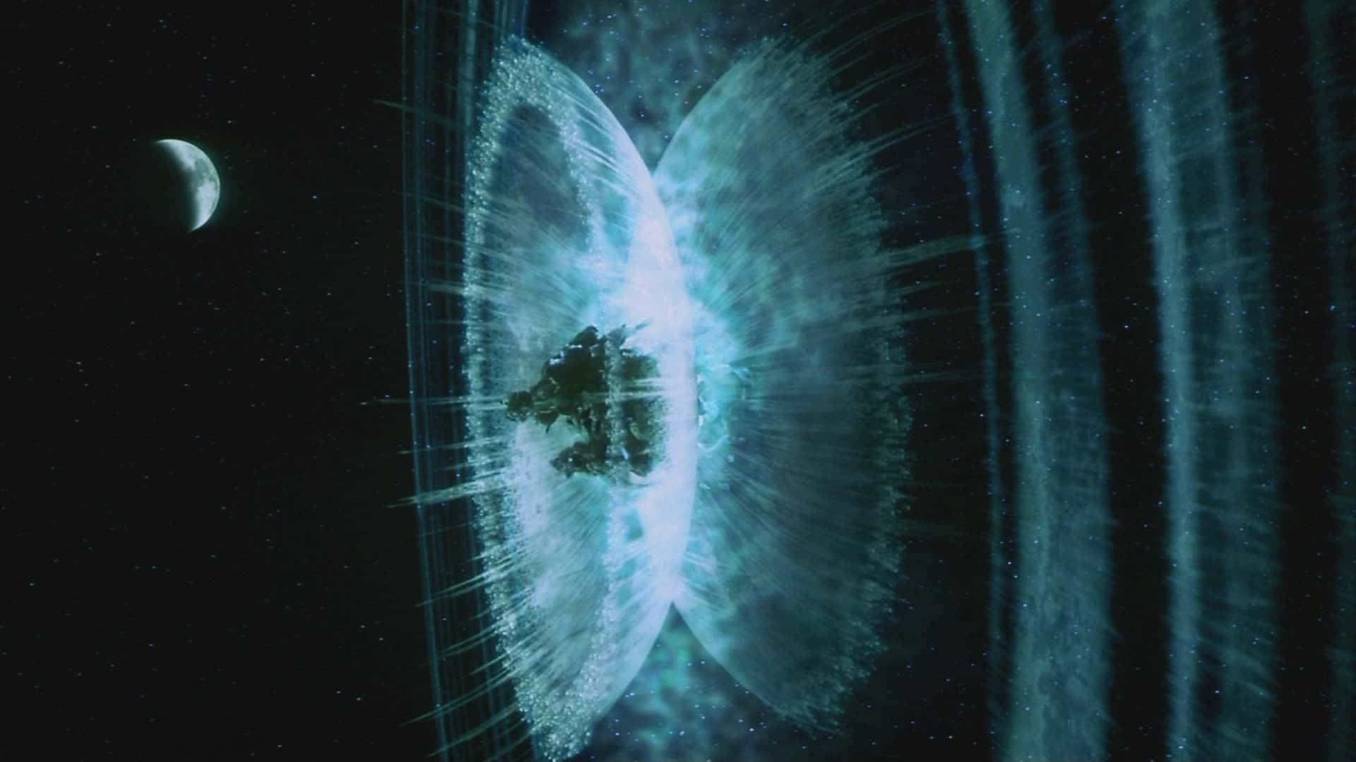 Interstellar Travel Through Wormhole Wallpaper